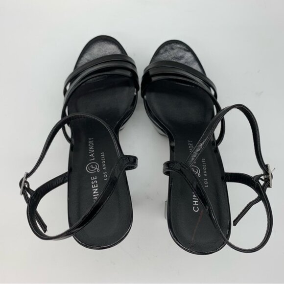 CHINESE LAUNDRY Amella Platform Heeled Sandal in Black - Picture 12 of 15